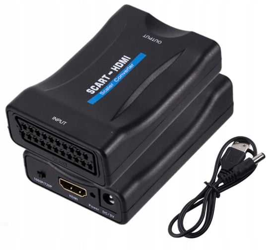 ADAPTER KONWERTER SCART DO NA HDMI AV EURO FULL HD EtuiTab