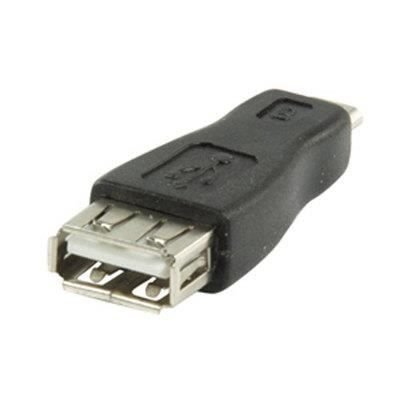 Adapter konwertera USB A żeński USB Micro B Nedis