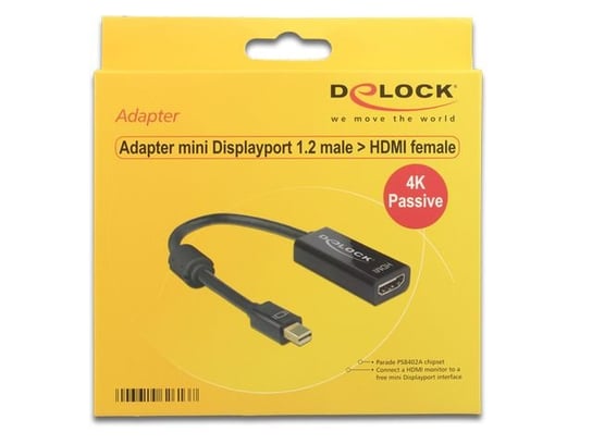 Adapter mini DisplayPort - HDMI DELOCK Delock
