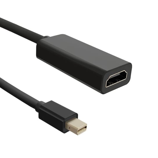 Adapter Mini DisplayPort - HDMI QOLTEC, 0.2 m Qoltec