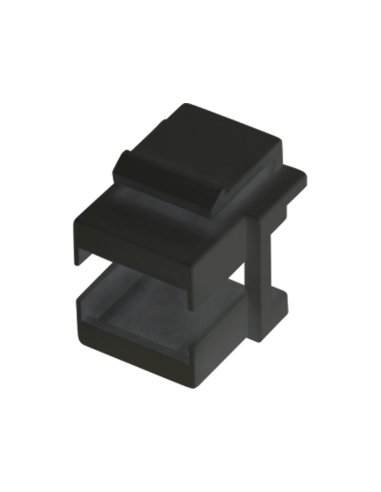 Adapter mocowania typu keystone pod adapter SC simplex / LC duplex, kolor czarny Alantec