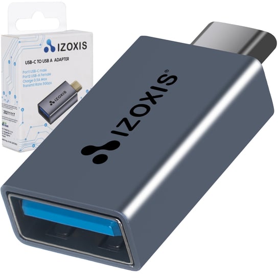 Adapter OTG USB 3.0 USB-C USB Typ-C Przejściówka IZOXIS Izoxis