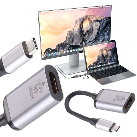 ADAPTER PRZEJŚCIÓWKA KABEL HDMI - USB-C 4K MHL Inna marka