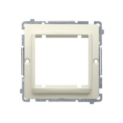 Adapter (przejściówka) na osprzęt standardu 45 × 45 mm beż Simon Basic BMA45/12 Kontakt Simon