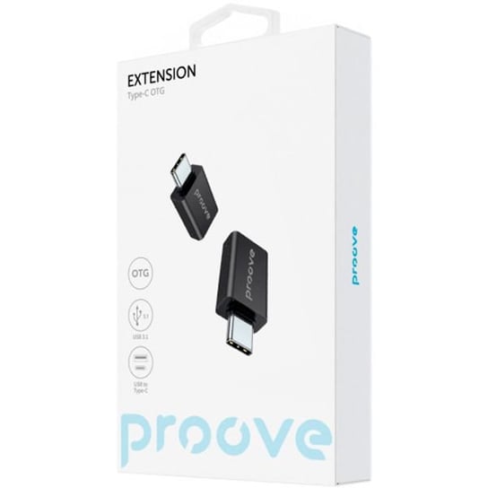 Adapter Przejściówka Redukcja Otg Z Usb Usb-a Na Usb-c Usb Type-c / Proove / Hbex00101001 Inna marka