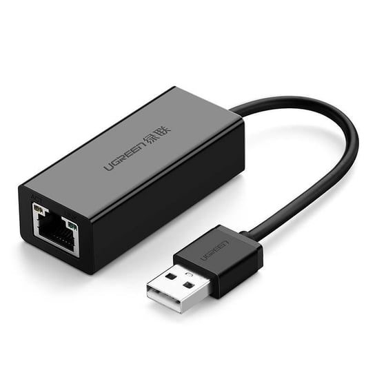 Adapter sieciowy UGREEN CR110 USB do RJ45 (czarny) uGreen