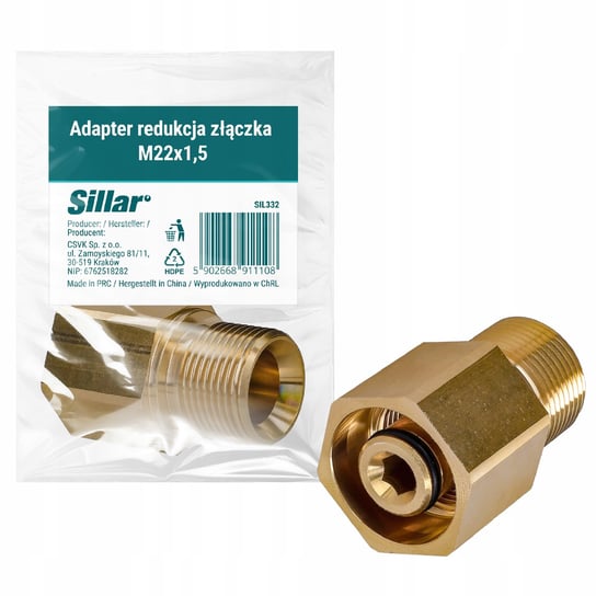 Adapter Sillar złączka redukcja do podłączenia pianownicy węży HD Easy Lock Sillar