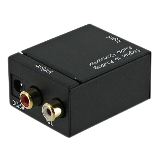 Adapter sygnału audio Digital/Toslink - R/L 4WORLD 06927 4world