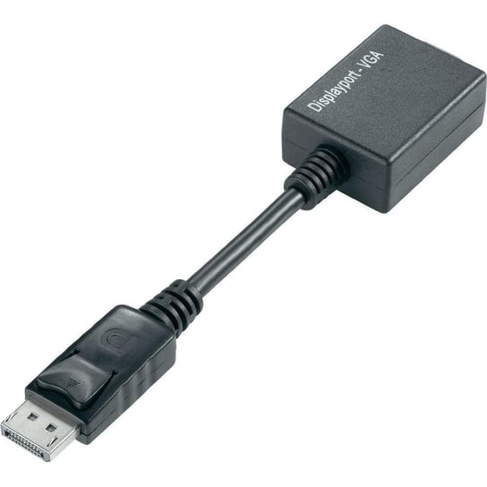Adapter Techly DisplayPort 1.1 na VGA M/F 1080p 15cm. Techly