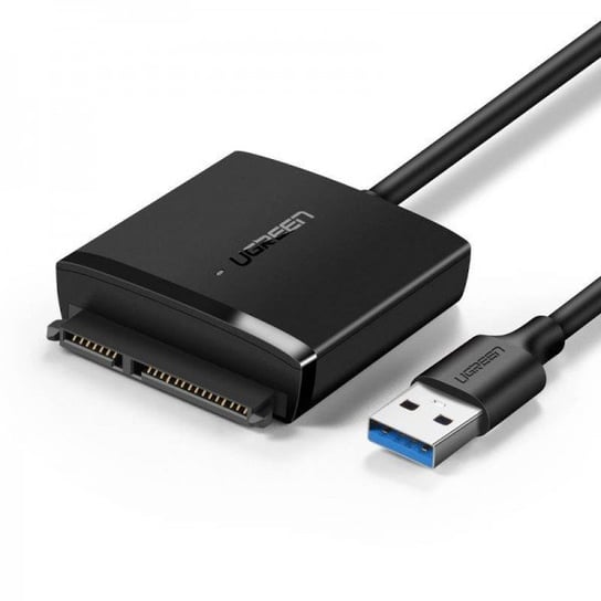 Adapter UGREEN HDD 2.5" i 3.5" SATA do USB 3.0, czarny uGreen