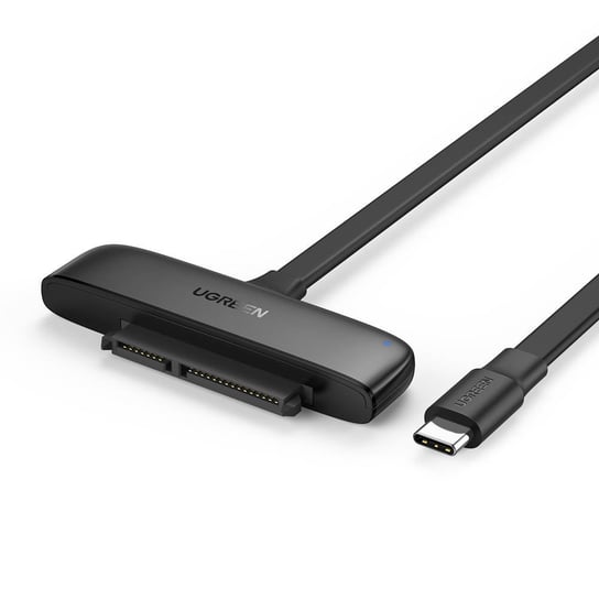 Adapter UGREEN USB-C 3.0 do dysku SATA 2.5", OTG, 50cm (czarny) uGreen