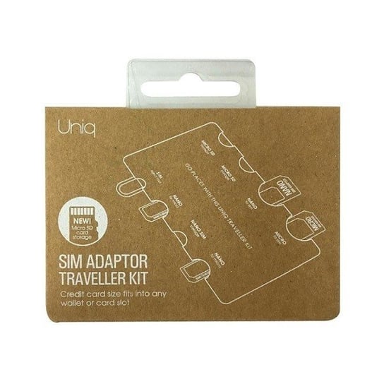 Adapter UNIQ Sim Traveller Kit 7in1 organizer UNIQ