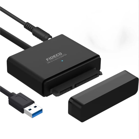 Adapter USB 3.1 SATA 3,5" 2,5" HDD SSD Zasilacz Reagle