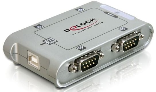 Adapter USB - 4 x RS232 DELOCK 87414 Delock