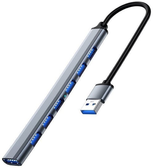 Adapter USB A Hub 7w1 USB 3.0 Bounn + 5x  USB 2.0 rozdzielacz Bounn