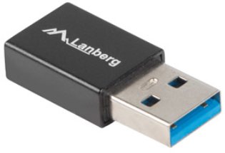 Adapter USB-C 3.1 - USB-A LANBERG AD-UC-UA-01 Lanberg