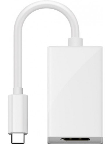 Adapter USB-C™ do DisplayPort - Wersja kolorystyczna Biały Goobay