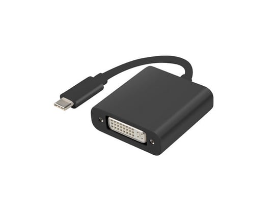 Adapter USB-C - DVI LANBERG Dual Link, 0.15 m Lanberg