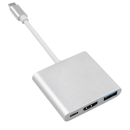 Adapter USB-C - HDMI/USB 3.0/USB-C MACLEAN MCTV-840 Maclean