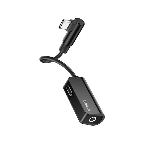 Adapter USB-C - USB-C / 3.5 mm miniJack BASEUS CATL45-01 Baseus