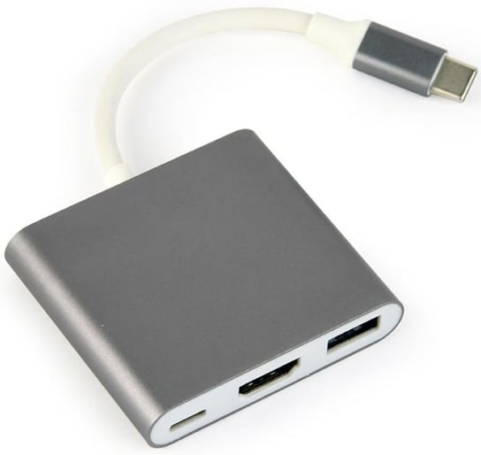 Adapter USB-C - USB-C/USB 3.0/HDMI GEMBIRD A-CM-HDMIF-02-MX Gembird
