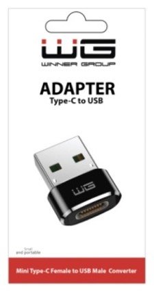 Adapter USB(M) na Type C(F) WG
