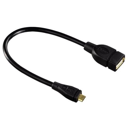 ADAPTER USB MICRO B WT. - USB A GN. 15CM Hama