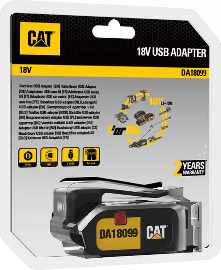 Adapter Usb Z Diodą Led Cat Da18099 18V 2A Caterpillar