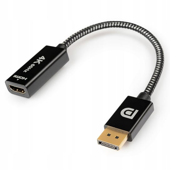 Adapter wtyk DisplayPort - gniazdo HDMI 4K SPD-H03 Spacetronik