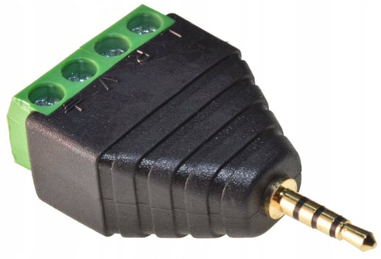 Adapter Wtyk JACK 2,5mm 4pola z szybkozłączem Veoz