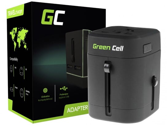 Adapter wtyku zasilania GREEN CELL, USB Green Cell