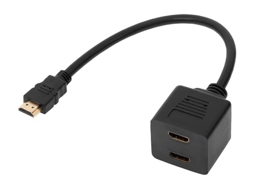 Adaptor HDMI wtyk-2 x gniazdo na kablu 30cm Inna marka