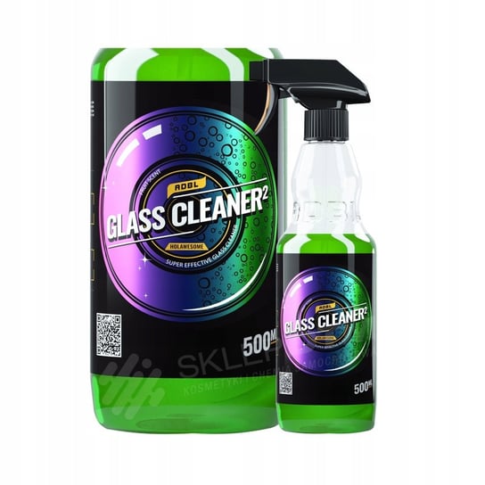 ADBL GLASS CLEANER płyn do mycia szyb szkła 0,5L Inna marka