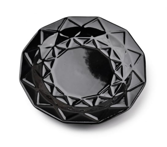 ADEL BLACK Talerz deserowy 19,5cm Affek Design