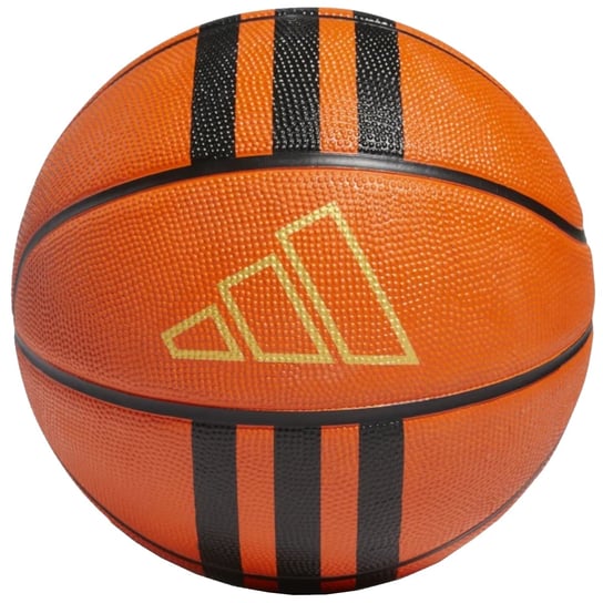 Adidas 3-Stripes Rubber X3 Ball Hm4970, Unisex, Piłki Do Koszykówki, Pomarańczowe Adidas