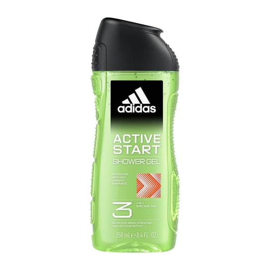 Adidas, Active Start, Żel pod prysznic dla mężczyzn, 250 ml Adidas