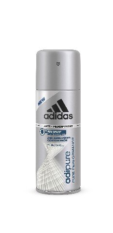 Adidas, Adipure Men, Dezodorant spray, 150 ml Adidas