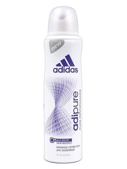 Adidas, AdiPure Women, Dezodorant, 150 ml Adidas