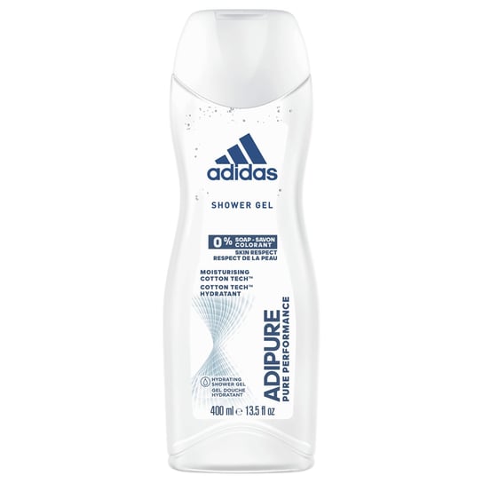 Adidas, AdiPure Women, Żel pod prysznic, 400 ml Adidas