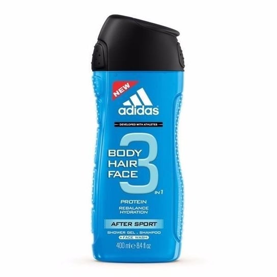 Adidas, After Sport, Żel pod prysznic 3w1, 400 ml Adidas