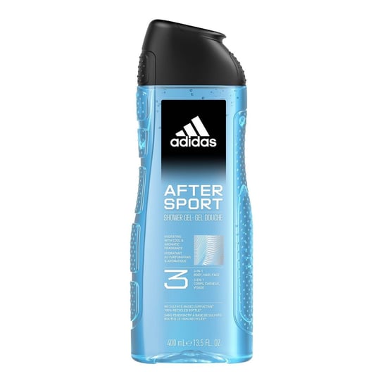 Adidas, After Sport, Żel pod prysznic dla mężczyzn, 400 ml Adidas