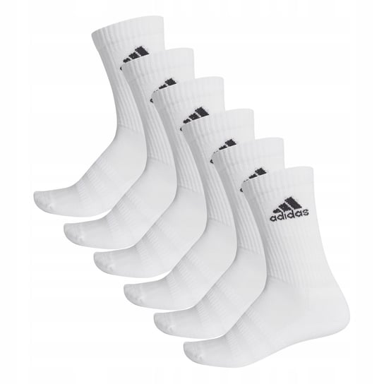 Adidas białe skarpetki XS rozmiar 34-36 6-pak Adidas