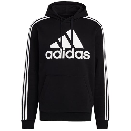 adidas BL3S Fleece Hoodie H14641 męska Bluza sportowa czarna Adidas