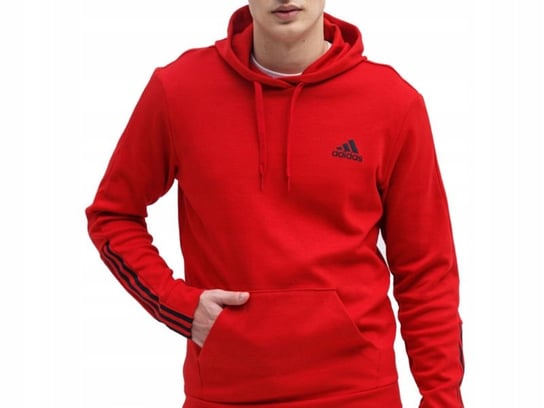 Adidas Bluza sportowa Bluza sportowa z kapturem M Dk Hd Gp8599 Czerwona L Adidas