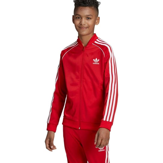 Adidas, Bluza sportowa chłopięca, SST EI9877, czerwony, rozmiar 152 Adidas