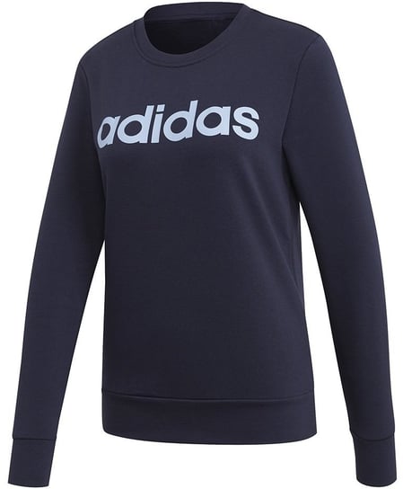 Adidas, Bluza sportowa damska, W Essentials Linear Sweat EI0678, granatowy, rozmiar XXS Adidas