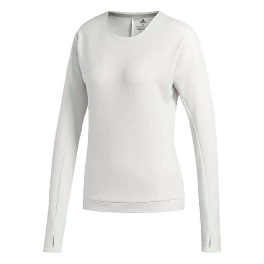 Adidas, Bluza sportowa do biegania damska, SN RUN CRU / DQ1918, biały, rozmiar L Adidas