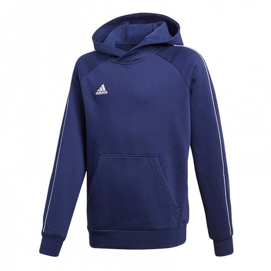 Adidas, Bluza sportowa dziecięca, Core 18 Hoody Y CV3430, granatowy, rozmiar 116 Adidas