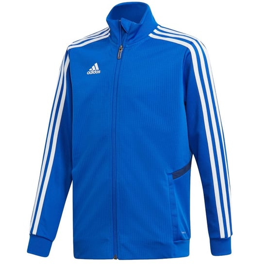 Adidas, Bluza sportowa dziecięca, Tiro 19 JKTY DT5274, niebieski, rozmiar 128 Adidas