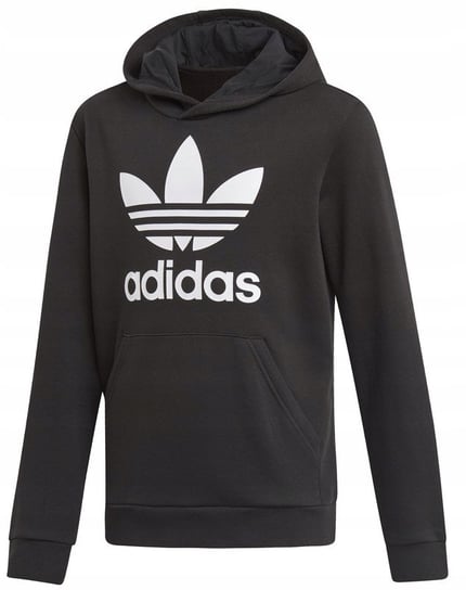 Adidas, Bluza sportowa dziecięca, Trefoil DV2870, czarny, rozmiar 134 Adidas